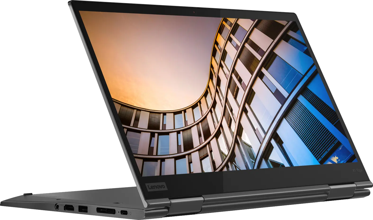 Lenovo ThinkPad X1 Yoga Gen 5 14" Touch 2-in-1 Bærbar Computer - Intel Core i5-10210U, 8GB RAM, 238GB SSD, Windows 11 Pro - Grå